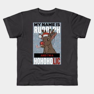 Rudolph the HoHoHolic Kids T-Shirt